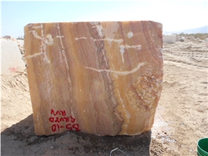 Pina Onyx Block, Mexico Yellow Onyx