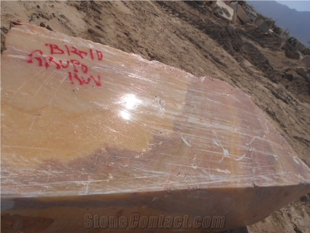 Pina Onyx Block, Mexico Yellow Onyx