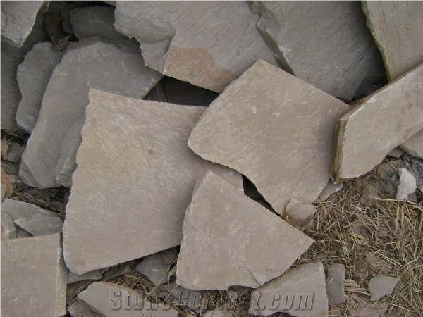 Beige Slate Irregular Flagstone