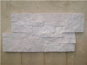 White Quartzite Cultured Stone,Ledge Stone,Veneer