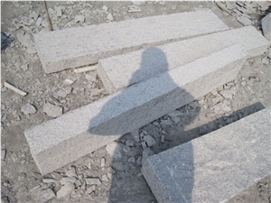Sesame White Granite Kerbstone