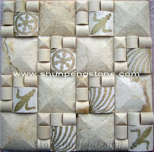 Beige Marble Mosaic