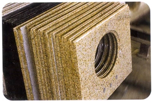 Yellow Granite Vanity Top