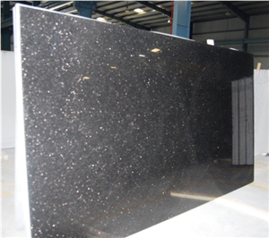 Black Galaxy Granite Slabs & Tiles