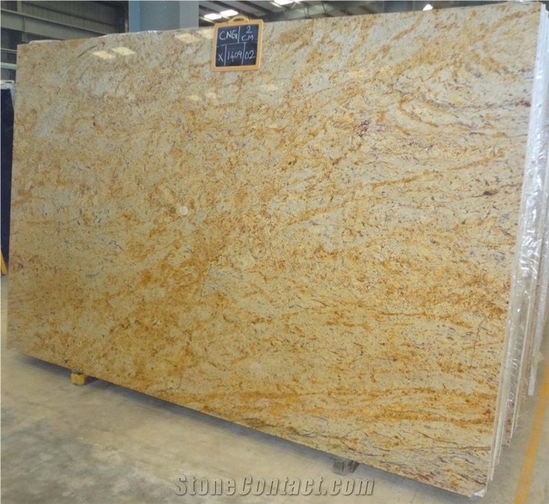 Colonial Gold Granite Slabs & Tiles