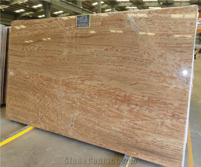 Golden Oak Granite Slabs & Tiles