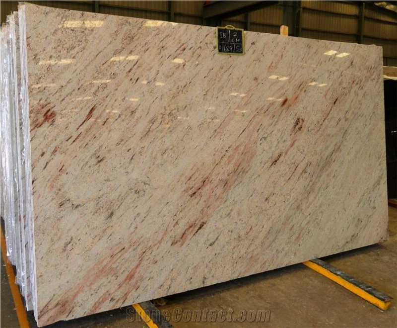 Ivory Brown Granite Slabs & Tiles