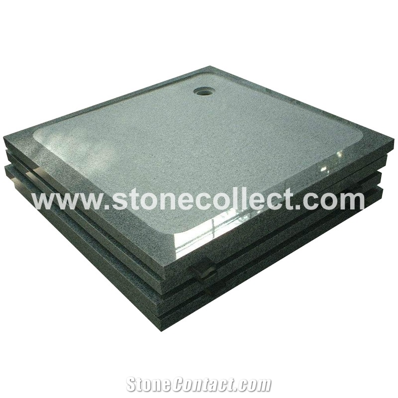 Dark Grey Granite G614 Shower Base Shower Tray