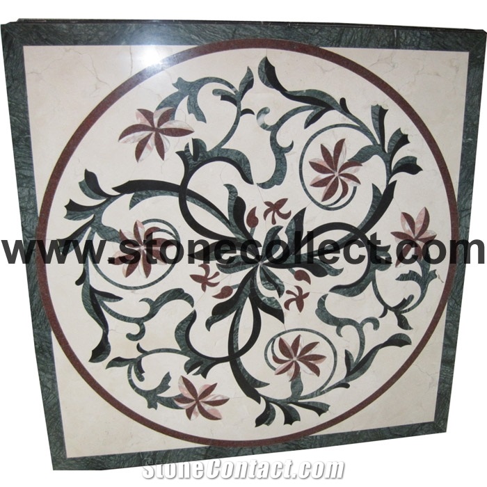 Marble Mosaic Medallion,Waterjet Medallion -03