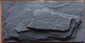 Black Slate Mushroom Stone