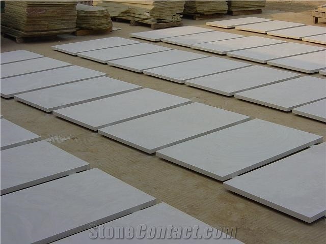 China White Sandstone Mushroom Stone