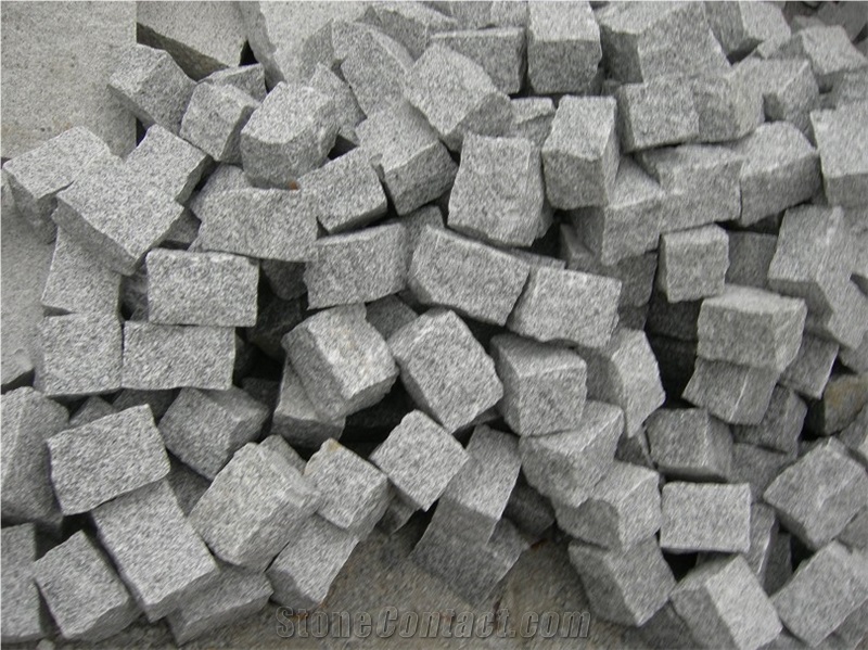G603 Cobble Stone, G603 Grey Granite Cobble Stone