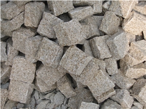 G682 Cobble Stone, G682 Yellow Granite Cobble Stone
