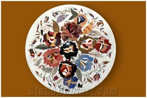 Marble Mosaic Table Top