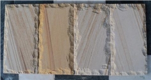 Mushroom Golden Yellow Teakwood Sandstone