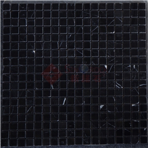 Black White GX Mosaic, Black Marble Mosaic Black White GX Mosaic, Black Marble Mosaic