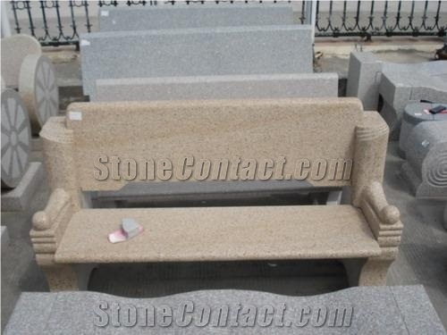 Yellow Granite Bench