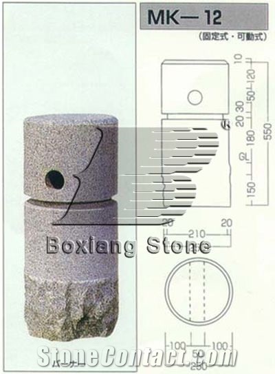 Grey Granite Parking Stone