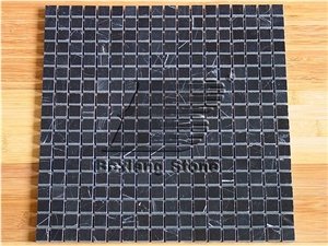 Marquina Black Marble Mosaic
