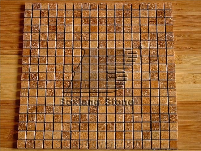 Noce Travertine Mosaic