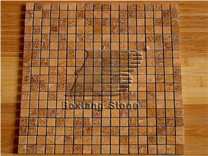Noce Travertine Mosaic
