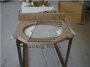 Yellow Granite Vanity Tops
