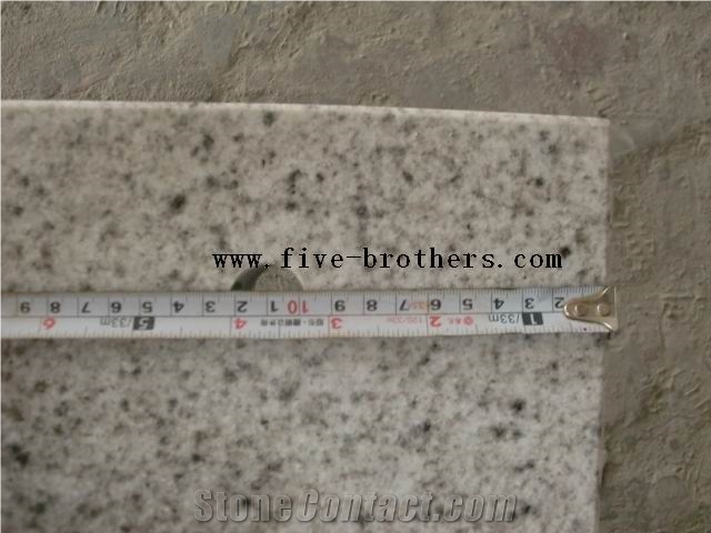 Bethel White Granite Double Step