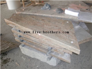 Juparana Colombo Granite Step Juparana Colombo Granite Step