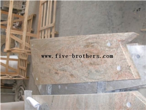 Juparana Colombo Granite Step