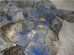 Lapis Lazuli Limestone Block, Chile Blue Limestone