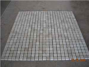 Durango Travertine Mosaics, Beige Travertine