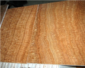 Imperial Wood Vein Marble Tiles, China Yellow Marble