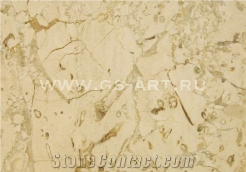 Filetto Hassana Limestone Tile, Egypt Beige Limestone