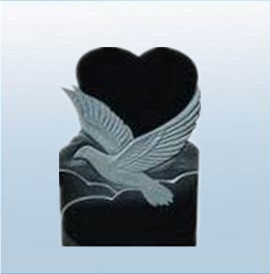 Shanxi Black Granite Tombstones