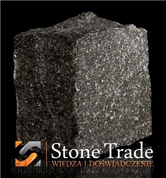 Black Granite Cobble Stone