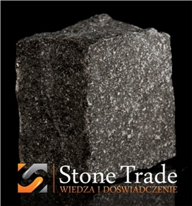 Black Granite Cobble Stone