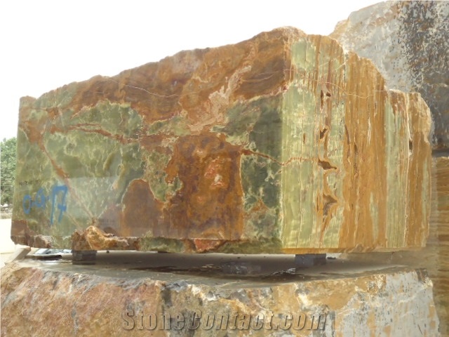 Pakistan Green Onyx Block