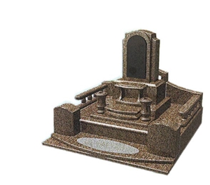 Lilac Granite Japanese Style Monuments