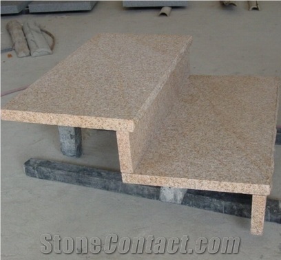 G682 Granite Stairs, G682 Yellow Granite Stairs