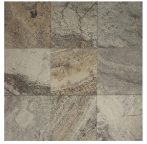 Silver Travertine Travertine Tiles, Turkey Grey Travertine