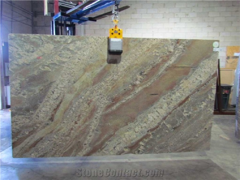 Netuno Bordeaux Granite Slabs