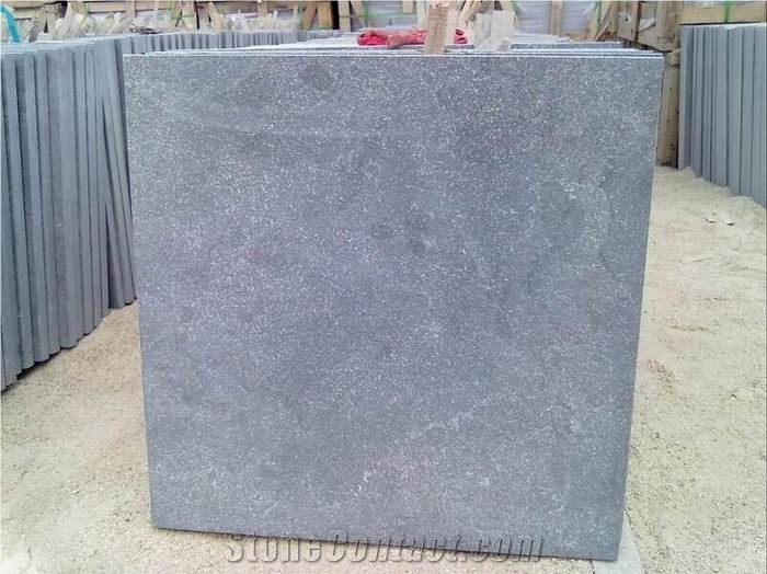 Sandblasted Blue Stone Tiles