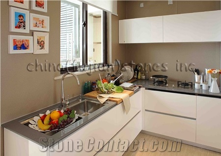 Grey Granite Countertop