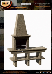 Grey Granite Barbeque