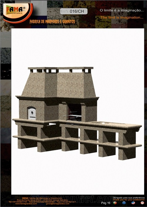 Grey Granite Barbeque
