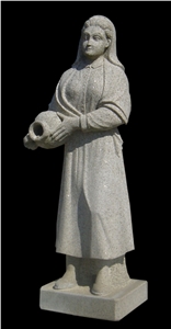 Grey Granite Sculpture