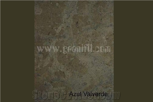 Azul Valverde Limestone Tiles, Portugal Blue Limestone