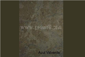 Azul Valverde Limestone Tiles, Portugal Blue Limestone Azul Valverde Limestone Tiles, Portugal Blue Limestone