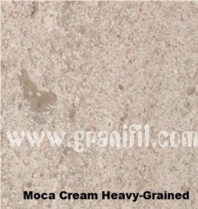 Moca Cream Fine Grain Limestone Tile, Portugal Beige Limestone