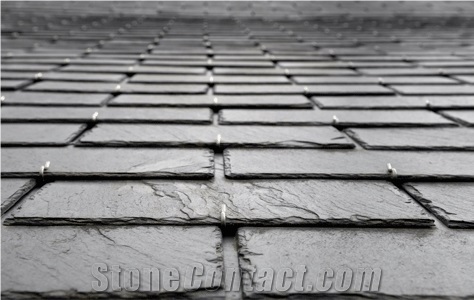 Black Slates Roof Tiles